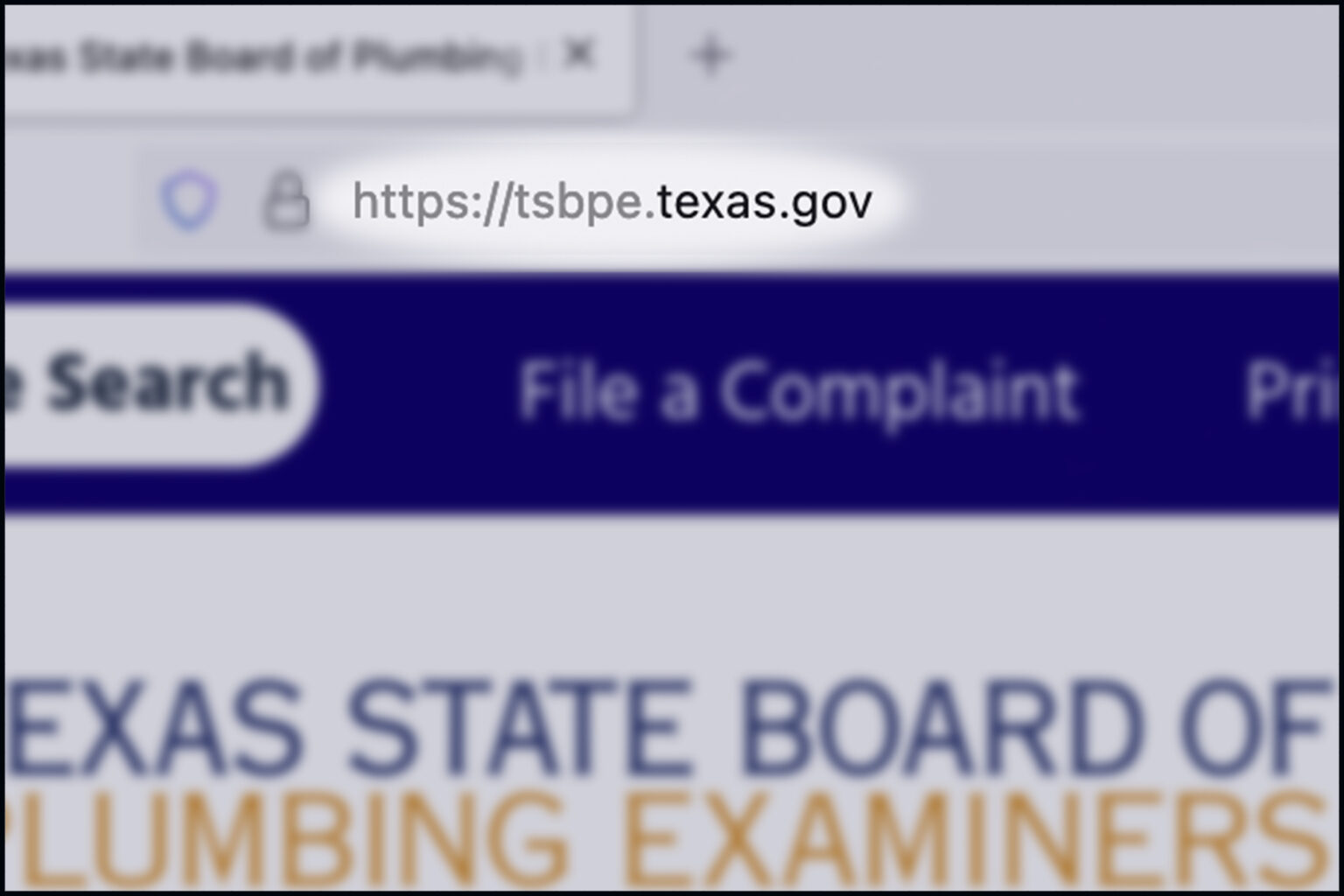 Texas State Board Of Plumbing Examiners – Licensing And Regulation Of ...