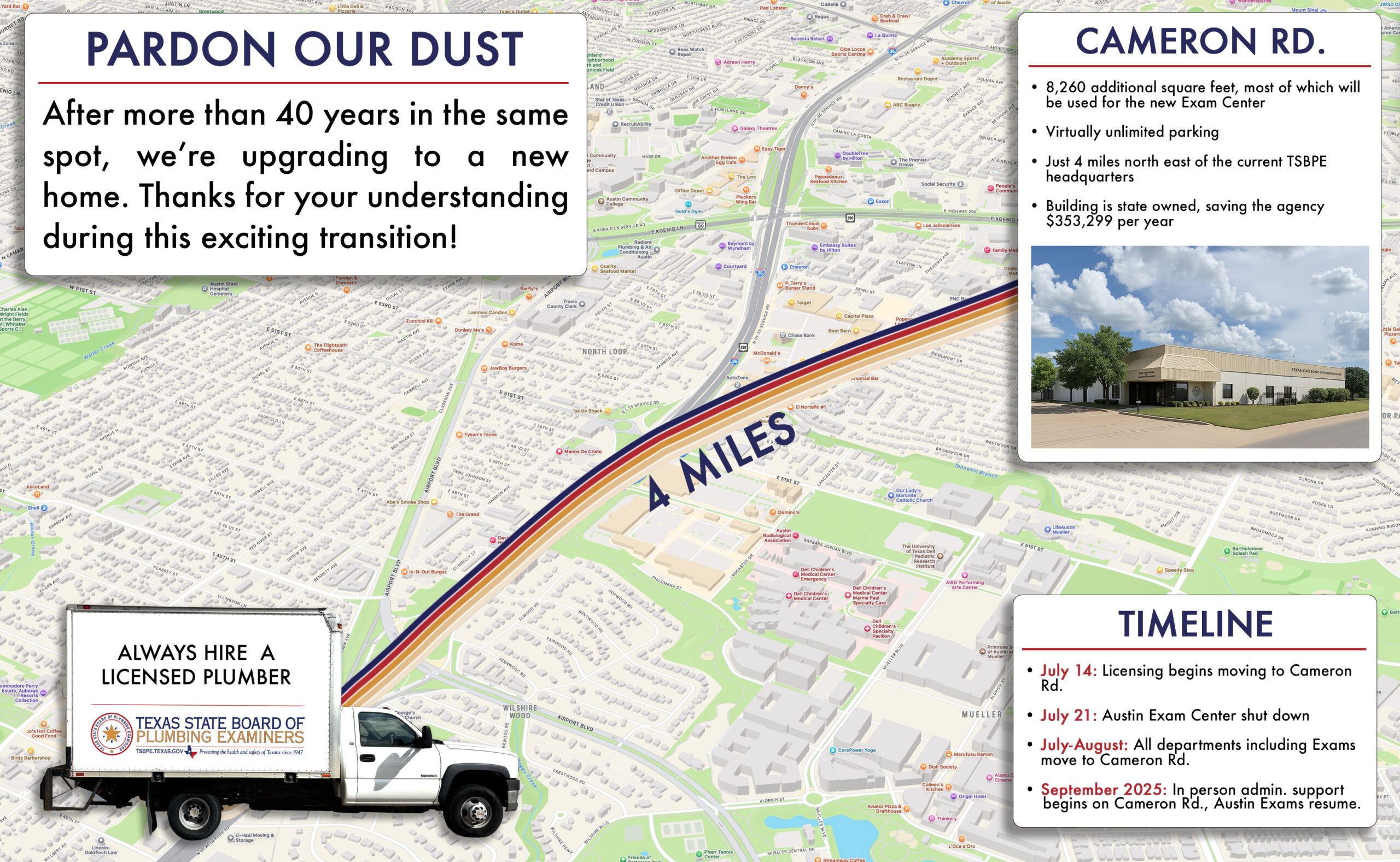 PARDON OUR DUST! After more than 40 years in the same spot, we’re upgrading to a new home. Thanks for your understanding during this exciting transition!