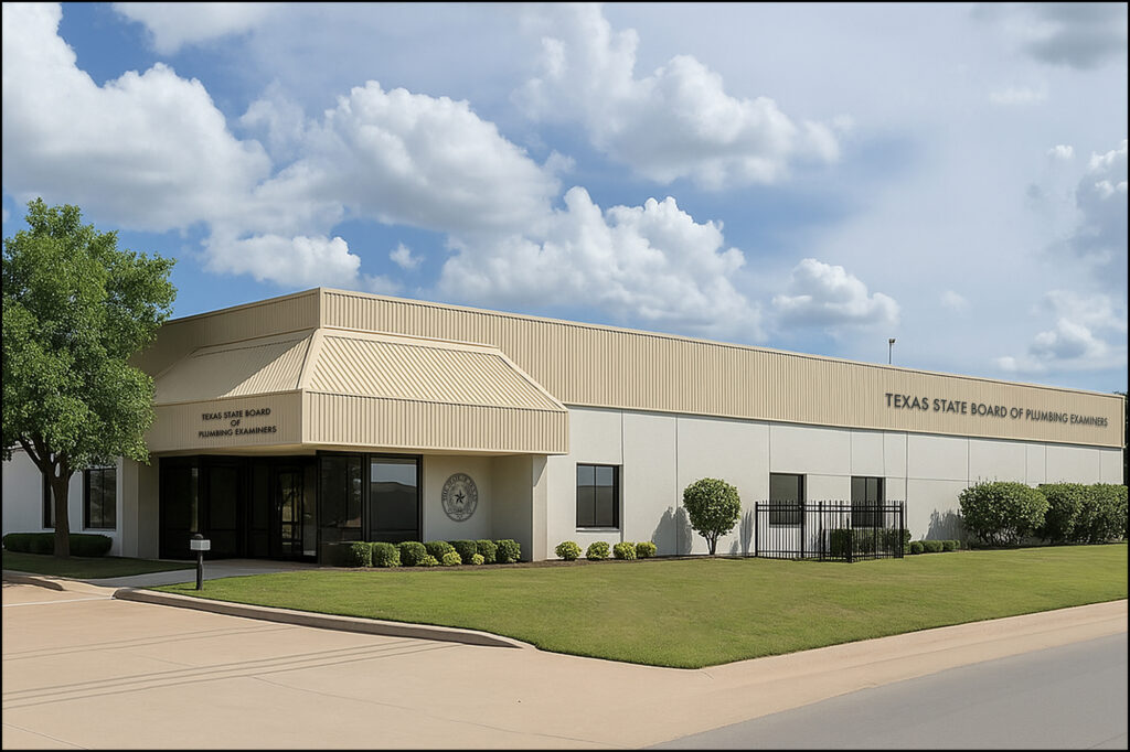 An artist's rendering of the new TSBPE headquarters.
