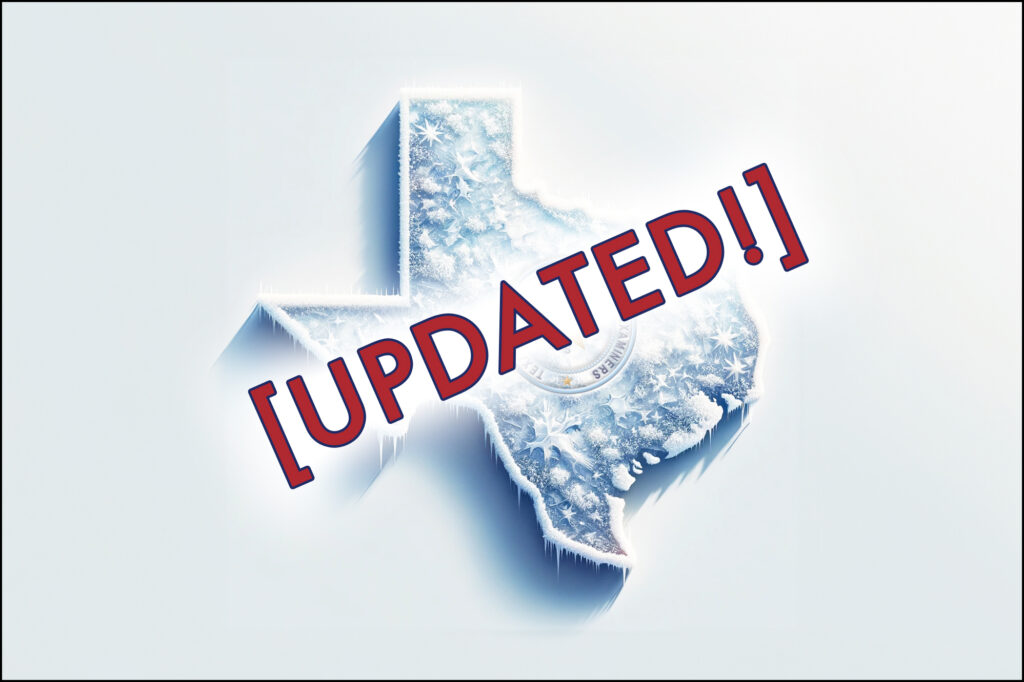 Frozen Texas UPDATED!